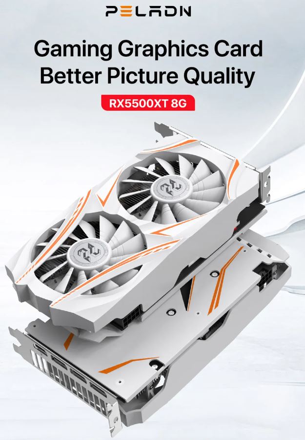 PELADN RX 5500 XT 8G Gaming Graphics Card Price in Bangladesh 2023